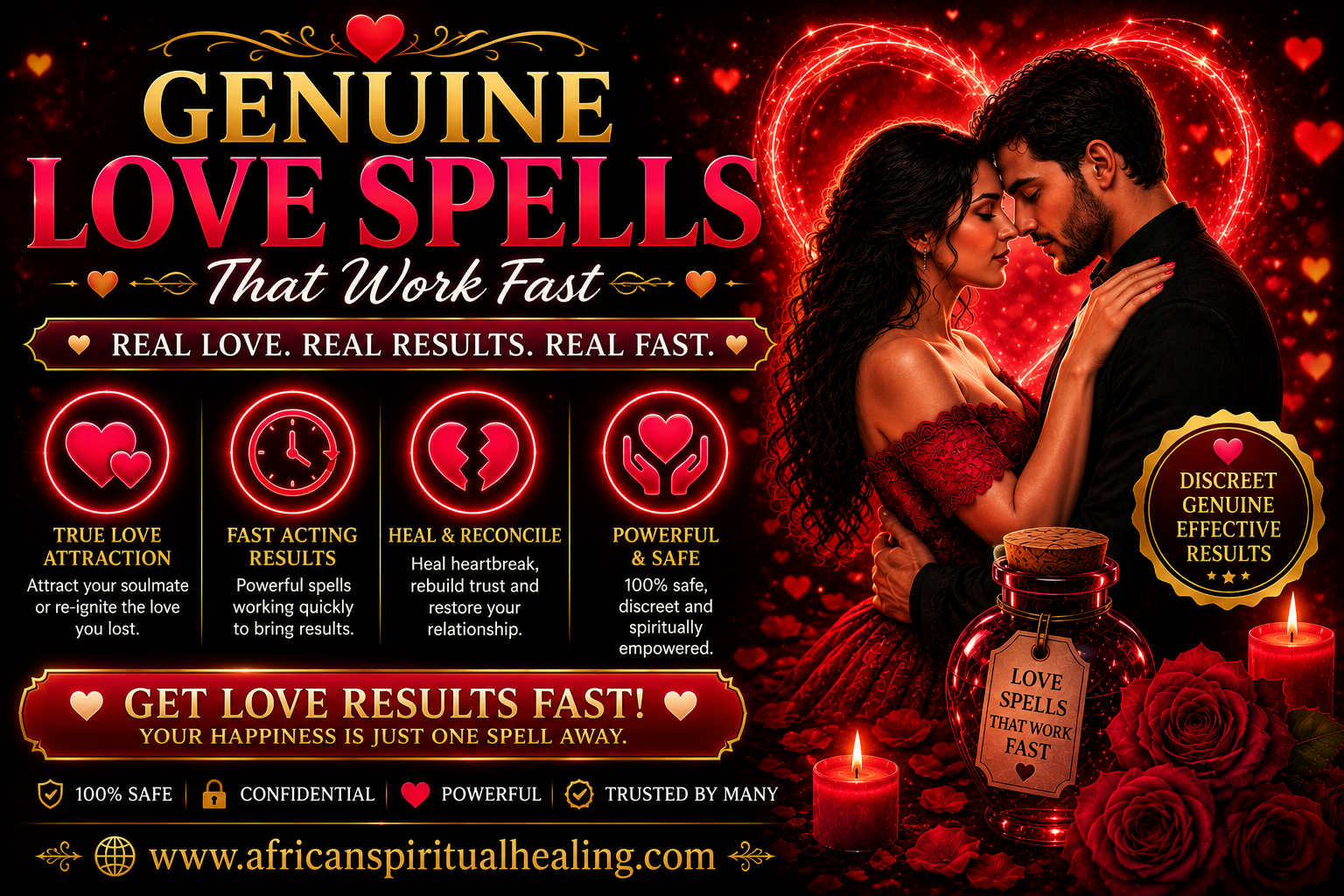 Genuine Love Spells That Work Fast