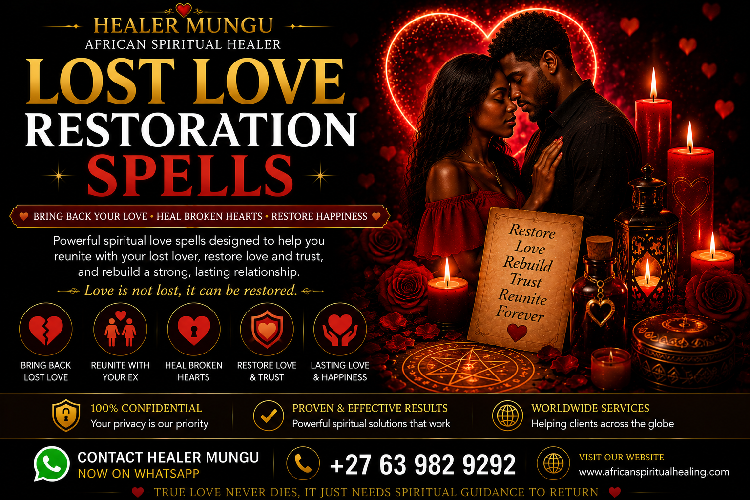 Lost Love Restoration Spells