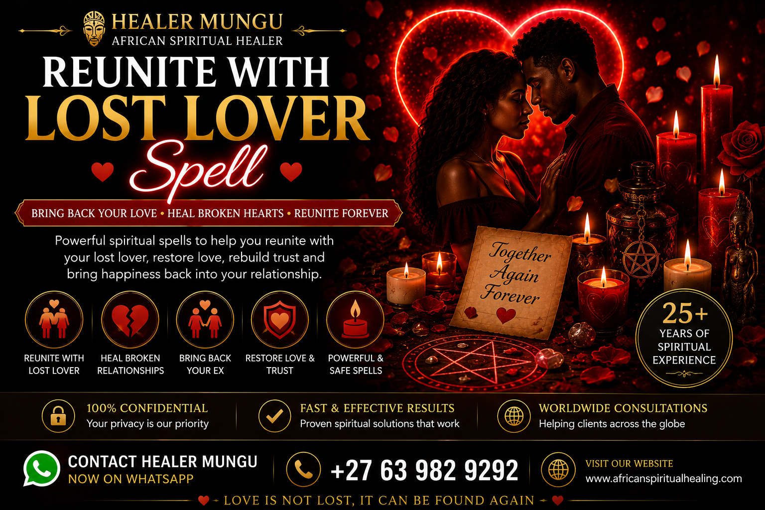Reunite With Lost Lover Spell