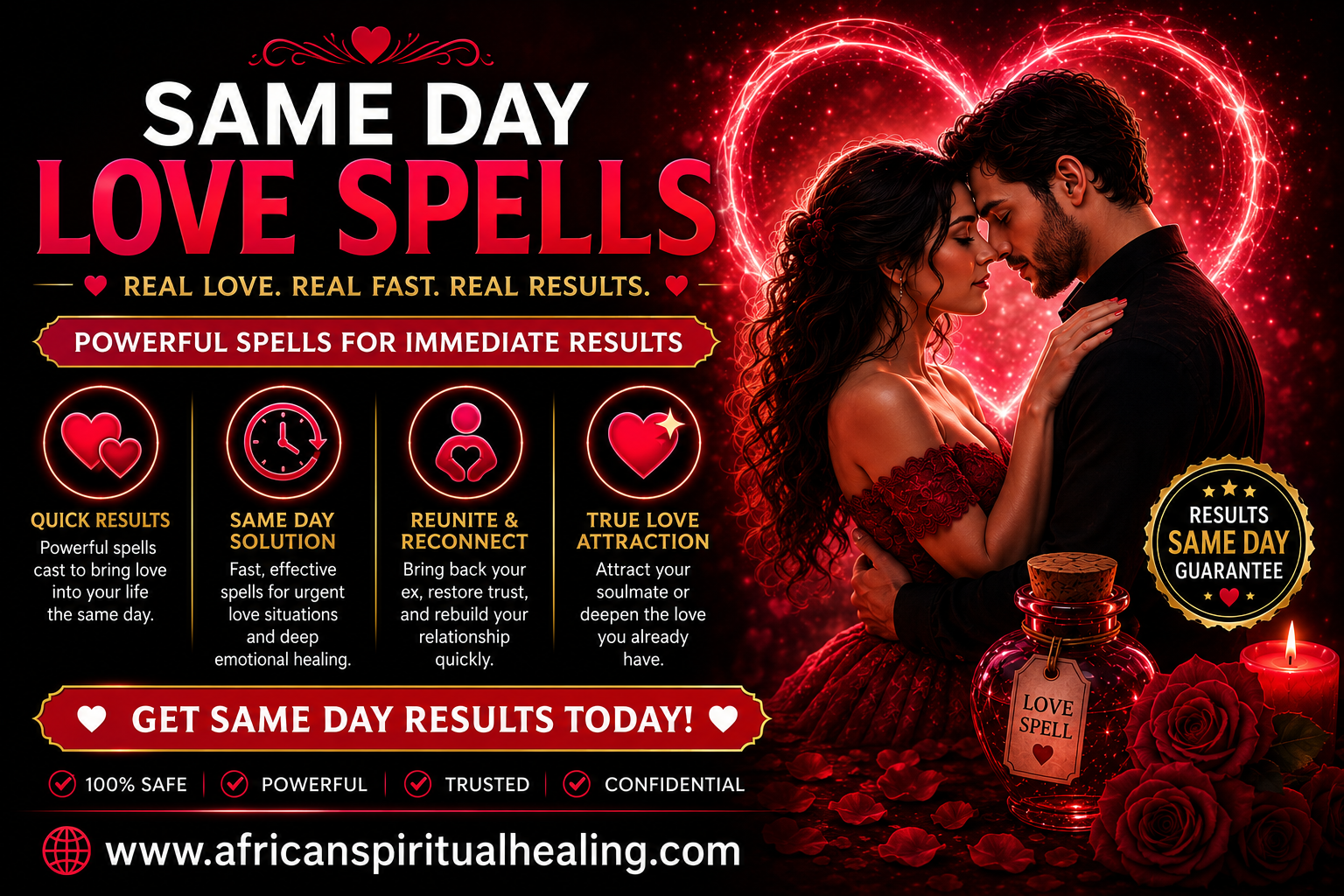 Same Day Love Spells